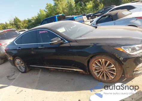 2017 Genesis G80 3.8 из США, поврежденный, VIN KMHGN4JE5HU193764